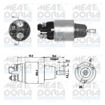 Solenoid Switch, starter
